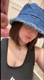 Cappello denim